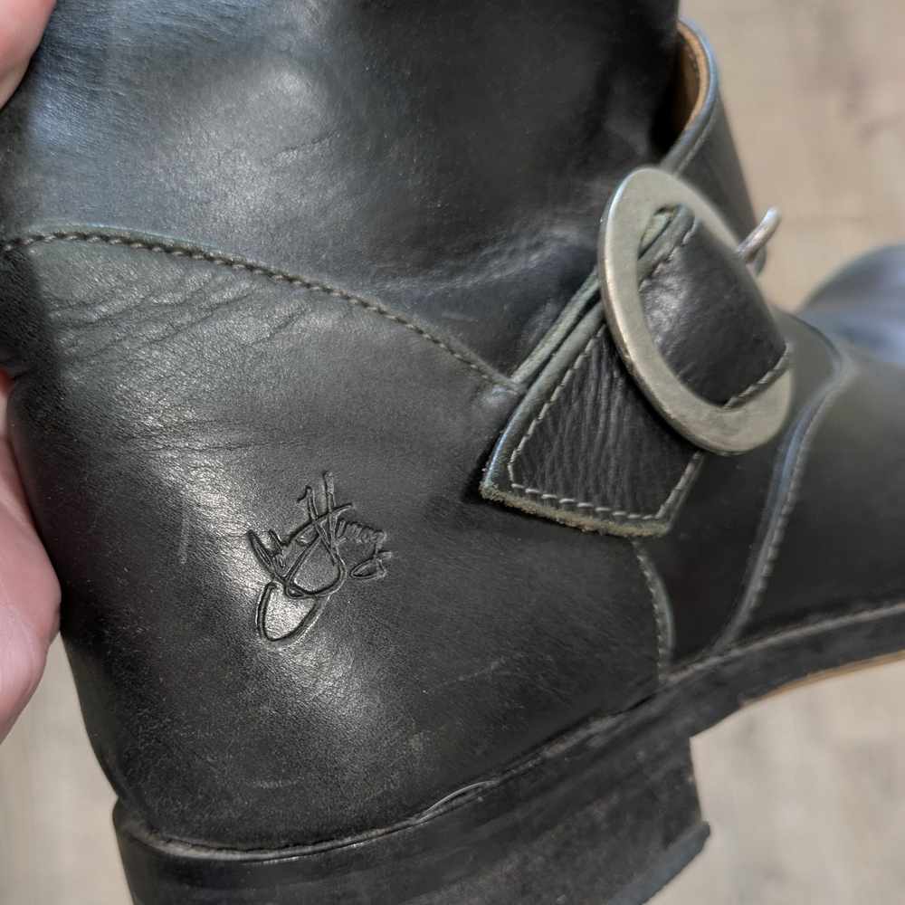 John Fluevog Black Riding Boots (Size 9, Fits More Like An 8.5) - Picture 6 of 12